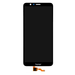 Дисплей (екран) Huawei Honor 7X, High quality, Без рамки, З сенсорним склом, Чорний