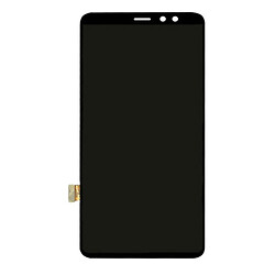 Дисплей (екран) Samsung A730 Galaxy A8 Plus, З сенсорним склом, Без рамки, TFT, Чорний