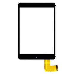 Тачскрин (сенсор) под китайский планшет GT78PW125, 7.85 inch, 40 пин, 132 x 197 мм., Черный