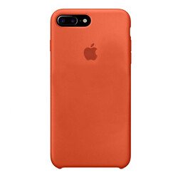 Чохол (накладка) Apple iPhone 7 Plus / iPhone 8 Plus, Original Soft Case, Помаранчевий