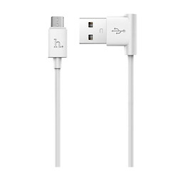 USB кабель Hoco UPM10 Fast Charging, MicroUSB, 1.2 м., Белый