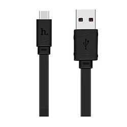 USB кабель Hoco X5 Bamboo, Type-C, 1.0 м., Черный