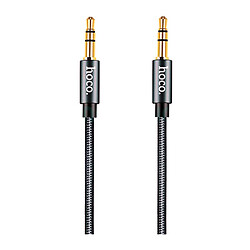 AUX кабель Hoco UPA-03 Noble Sound, 3,5 мм., 1.0 м., Сірий
