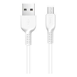 USB кабель Hoco X13 Easy Charged, MicroUSB, 1.0 м., Білий