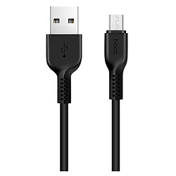 USB кабель Hoco X13 Easy Charged, MicroUSB, 1.0 м., Черный