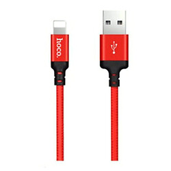 USB кабель Hoco X14 Times Speed Apple iPhone SE 2022 / iPhone 14 Pro Max / iPhone 14 Plus / iPhone 14 Pro / iPhone 14 / iPhone 13 Pro / iPhone 13 Mini / iPhone 13 / iPhone 13 Pro Max / iPhone 12 Mini / iPhone 12 Pro Max, Lightning, 1.0 м., Красный