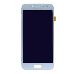 Дисплей (екран) Samsung J250 Galaxy J2, З сенсорним склом, Без рамки, TFT, Срібний