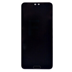 Дисплей (екран) Huawei P20 Pro, З сенсорним склом, Без рамки, TFT, Чорний
