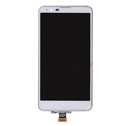 Дисплей (екран) LG K520 Stylus 2 / K540 Stylo 2 / LS775 Stylo 2, З сенсорним склом, Білий