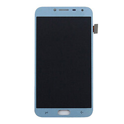 Дисплей (екран) Samsung J400 Galaxy J4, З сенсорним склом, Без рамки, OLED, Блакитний