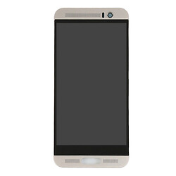 Дисплей (екран) HTC One M9, З сенсорним склом, Сірий