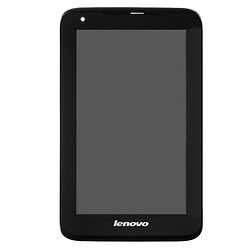 Дисплей (екран) Lenovo A1000L IdeaTab, З сенсорним склом, Чорний