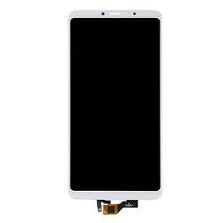 Дисплей (экран) Xiaomi Mi Max 3, High quality, Без рамки, С сенсорным стеклом, Белый