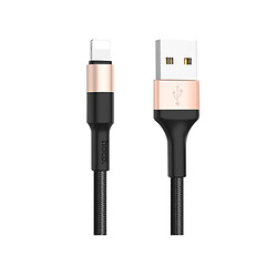 USB кабель Hoco X26 Xpress Charging Apple iPhone SE 2022 / iPhone 14 Pro Max / iPhone 14 Plus / iPhone 14 Pro / iPhone 14 / iPhone 13 Pro / iPhone 13 Mini / iPhone 13 / iPhone 13 Pro Max / iPhone 12 Mini / iPhone 12 Pro Max, Lightning, 1.0 м., Черный