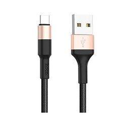 USB кабель Hoco X26 Xpress Charging, Type-C, 1.0 м., Черный