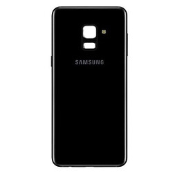 Задня кришка Samsung A730 Galaxy A8 Plus, High quality, Чорний