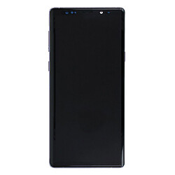 Дисплей (экран) Samsung N960 Galaxy Note 9, С сенсорным стеклом, С рамкой, Super Amoled, Фиолетовый