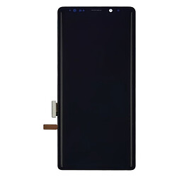 Дисплей (екран) Samsung N960 Galaxy Note 9, З сенсорним склом, Без рамки, OLED, Чорний