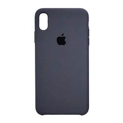 Чохол (накладка) Apple iPhone XS Max, Original Soft Case, Темно-сірий, Сірий