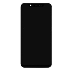 Дисплей (екран) Xiaomi Mi8, З сенсорним склом, З рамкою, TFT, Срібний