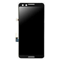 Дисплей (екран) Google PIXEL 3, З сенсорним склом, Без рамки, OLED, Чорний