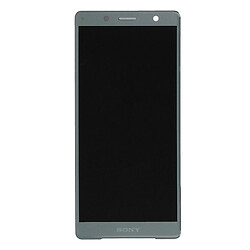Дисплей (екран) Sony H8314 Xperia XZ2 Compact / H8324 Xperia XZ2 Compact, З сенсорним склом, Зелений