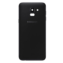 Задня кришка Samsung J600 Galaxy J6, High quality, Чорний