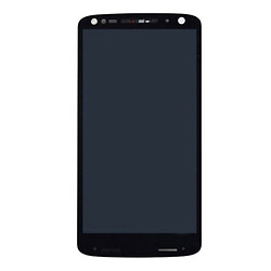 Дисплей (екран) Motorola XT1580 Moto X Force / XT1581 Moto X Force / XT1585 Droid Turbo 2, Original (PRC), З сенсорним склом, З рамкою, Чорний