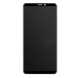Дисплей (экран) Meizu M8 Note, High quality, Без рамки, С сенсорным стеклом, Черный