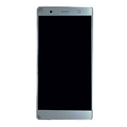 Дисплей (экран) Sony H8166 Xperia XZ2 Premium, Original (PRC), С сенсорным стеклом, Без рамки, Серебряный