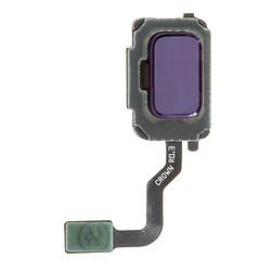 Шлейф Samsung N960 Galaxy Note 9, Зі сканером відбитка пальця, Фіолетовий