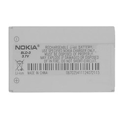 Аккумулятор Nokia 2100 / 3200 / 3300 / 6200 / 6220 Classic / 6610 / 6610i / 7210 / 7250 / 7250i, Original, BLD-3