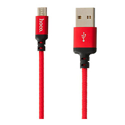 USB кабель Hoco X14 Times Speed, MicroUSB, 2.0 м., Червоний