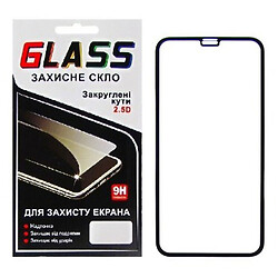 Захисне скло Apple iPhone 11 Pro / iPhone X / iPhone XS, F-Glass, 5D, Чорний