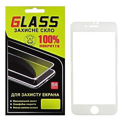 Защитное стекло Apple iPhone 7 Plus / iPhone 8 Plus, G-Glass, 2.5D, Белый