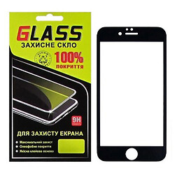 Захисне скло Apple iPhone 6 / iPhone 6S, G-Glass, 2.5D, Чорний