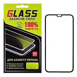 Захисне скло Apple iPhone 11 Pro / iPhone X / iPhone XS, G-Glass, 2.5D, Чорний