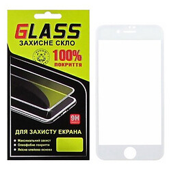 Защитное стекло Apple iPhone 7 / iPhone 8 / iPhone SE 2020, G-Glass, 2.5D, Белый