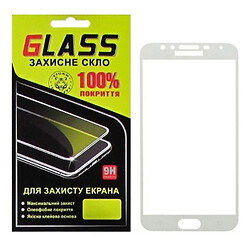 Захисне скло Samsung J400 Galaxy J4, G-Glass, 2.5D, Білий