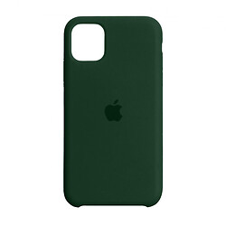 Чохол (накладка) Apple iPhone X / iPhone XS, Original Soft Case, Темно-зелений, Зелений