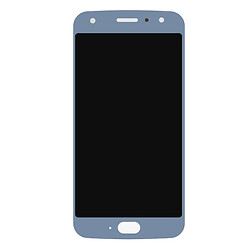 Дисплей (екран) Motorola XT1900 Moto X4, High quality, З сенсорним склом, Без рамки, Срібний
