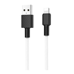 USB кабель Hoco X29 Superior Apple iPhone SE 2022 / iPhone 14 Pro Max / iPhone 14 Plus / iPhone 14 Pro / iPhone 14 / iPhone 13 Pro / iPhone 13 Mini / iPhone 13 / iPhone 13 Pro Max / iPhone 12 Mini / iPhone 12 Pro Max, Lightning, 1.0 м., Белый