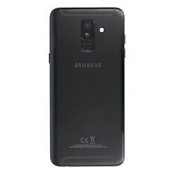 Задня кришка Samsung A605 Galaxy A6 Plus, High quality, Чорний