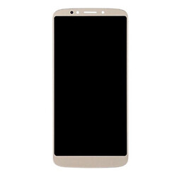 Дисплей (екран) Motorola XT1924 Moto E5 Plus, З сенсорним склом, Золотий