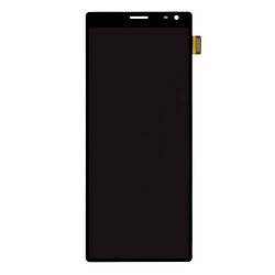 Дисплей (екран) Sony I3213 Xperia 10 Plus / I4213 Xperia 10 Plus, High quality, З сенсорним склом, Без рамки, Чорний