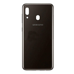 Задня кришка Samsung A205 Galaxy A20, High quality, Чорний