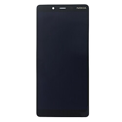 Дисплей (екран) Nokia 1 Plus, High quality, З сенсорним склом, Без рамки, Чорний