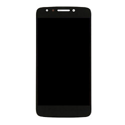 Дисплей (екран) Motorola XT1767 Moto E4 / XT1768 Moto E4, High quality, З сенсорним склом, Без рамки, Чорний