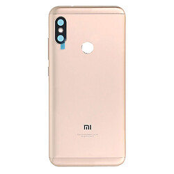 Задняя крышка Xiaomi MI A2 Lite / Redmi 6 Pro, High quality, Золотой