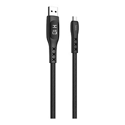 USB кабель Hoco S6 Sentinel, MicroUSB, 1.0 м., Чорний
